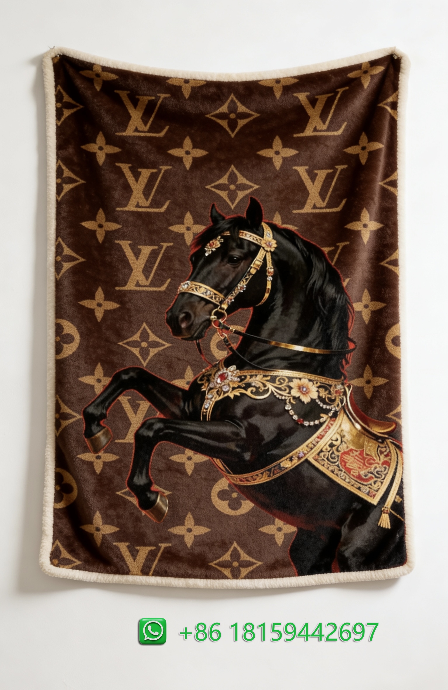 Louis Vuitton Throw Blankets